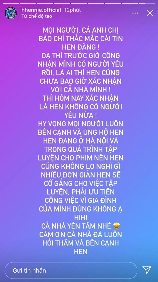 H'Hen Niê chính thức xác nhận đã chia tay bạn trai