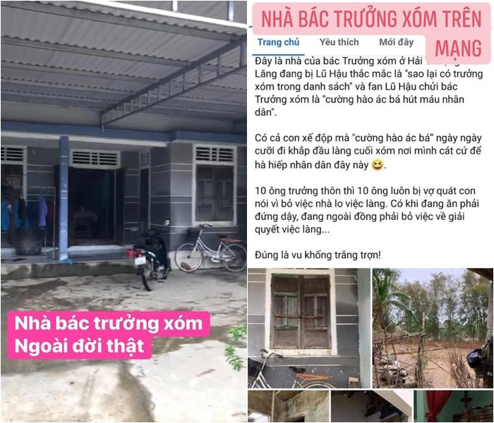 Thủy Tiên công khai hình ảnh ngôi nhà trưởng xóm trên mạng và đời thực để khán giả đối chiếu, tránh việc hiểu nhầm và chửi rủa cô: 
