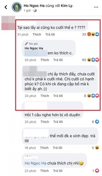 Hà Hồ bị hỏi tại sao không tổ chức đám cưới