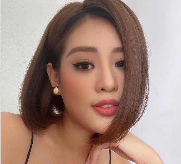 Khánh Vân khoe kiểu tóc mới cá tính