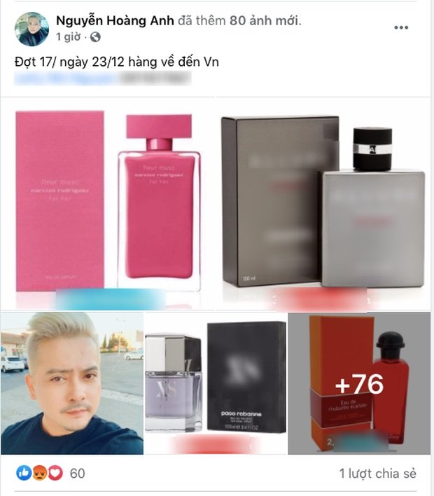 Hoàng Anh đã có động thái đầu tiên sau khi bị vợ cũ đấu tố hậu ly hôn. Nam diễn viên vẫn đăng bài bán hàng online. Cách 30 phút - 1 tiếng nam diễn viên sẽ đăng 1 status bán hàng mà không có bất kỳ chia sẻ nào liên quan đến cuộc hôn nhân tan vỡ