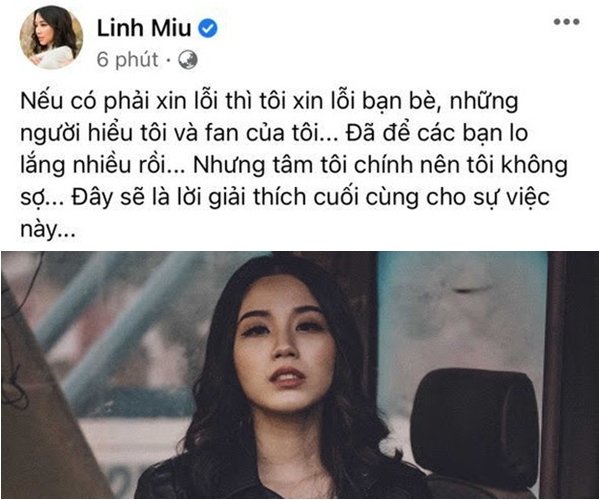 Linh Miu thách thức sau khi chúc mừng nghệ sĩ Chí Tài 