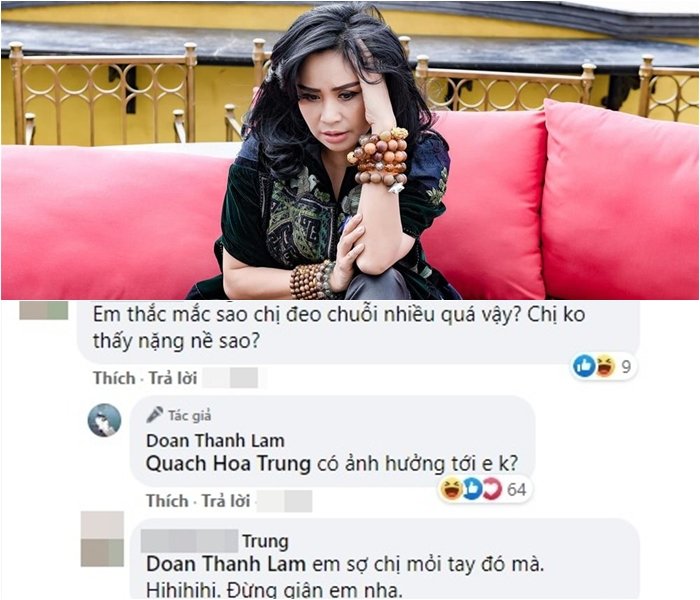 Diva Thanh Lam phản ứng gắt khi bị chê phụ kiện kém sang