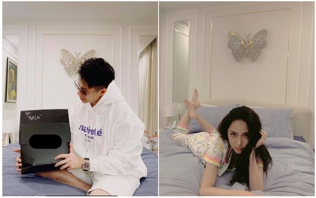 Dân mạng soi ra Matt Liu check-in trong phòng ngủ của Hương Giang