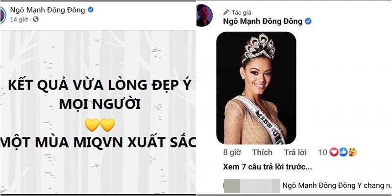 NTK Ngô Mạnh Đông Đông lấp lửng về người thắng cuộc