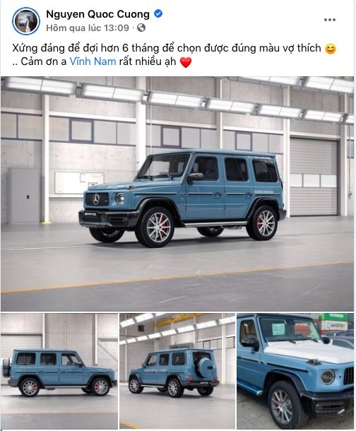 Cường Đôla mua siêu xe hơn 10 tỷ, đợi 6 tháng để tặng Đàm Thu Trang