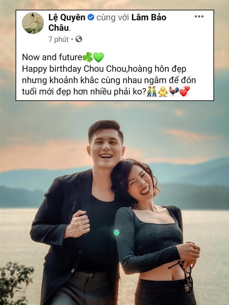 Lệ Quyên mừng sinh nhật Lâm Bảo Châu, nghe là biết yêu mê mệt