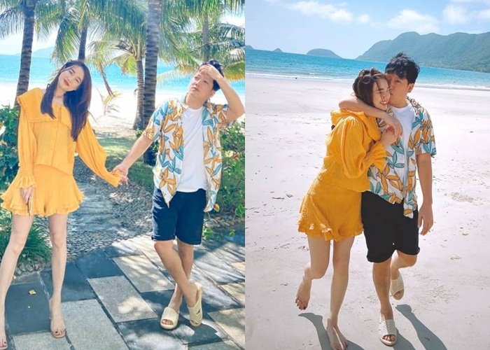Vợ chồng Trường Giang khiến dân mạng 'phát hờn' với ảnh tình tứ