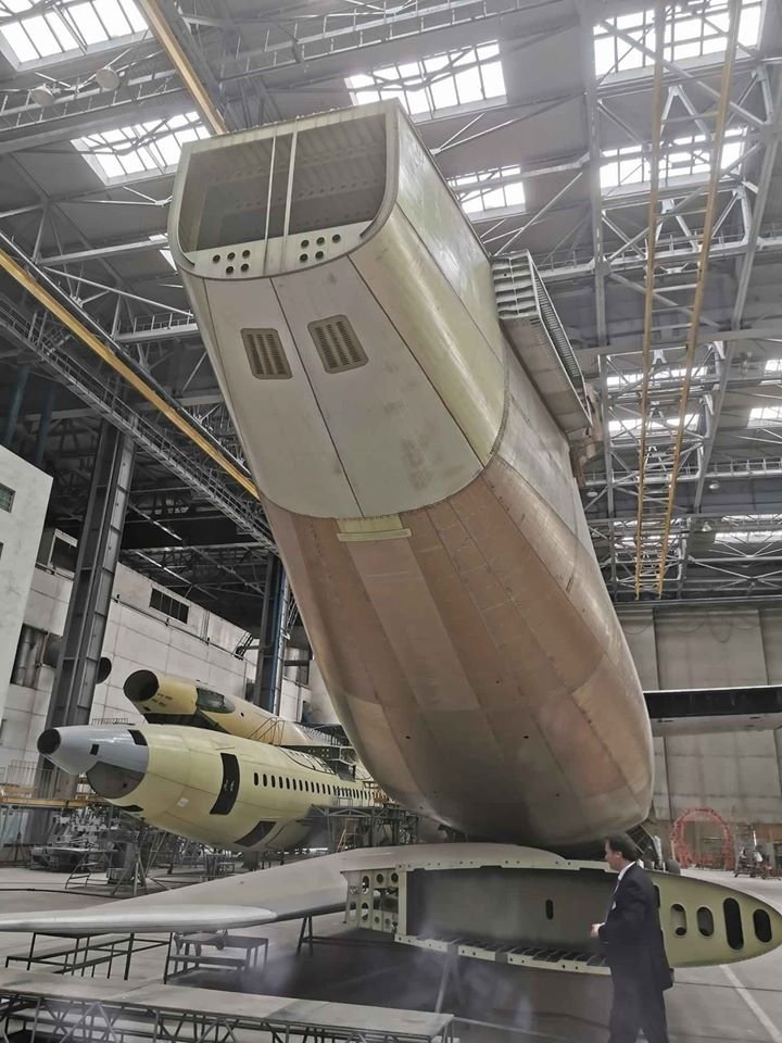 Chiếc khung thân An-225 thứ hai của Ukraine