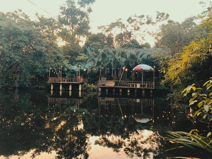 Căn thiết mộc lan có không gian siêu rộng và view vô cùng lãng mạn.
