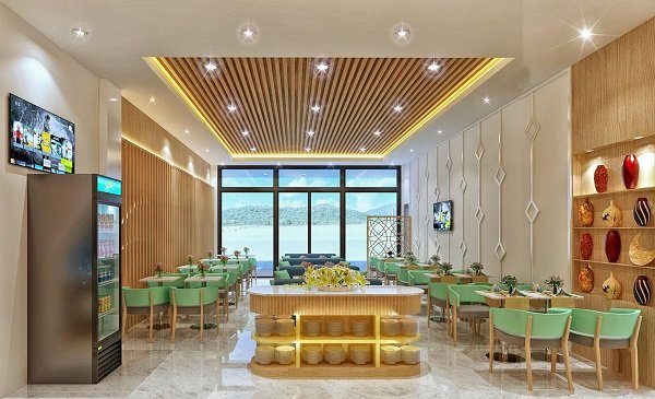 Hành khách có thể phóng tầm mắt tận hưởng trọn vẹn khung cảnh.