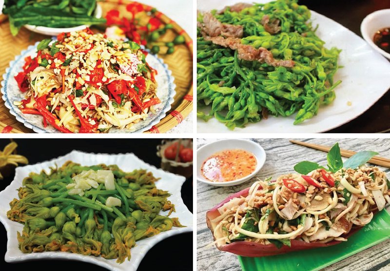 Quốc gia sở hữu nhiều món ăn chế biến từ hoa nhất thế giới.