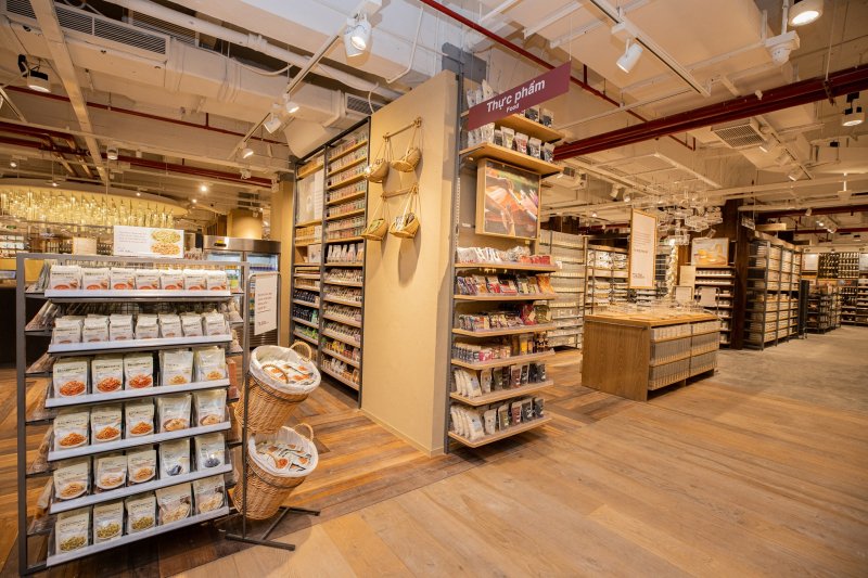 Điểm nhấn trong lần khai trương store này của MUJI chính là góc ẩm thực và coffee mới toanh