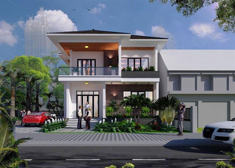 Các mẫu nhà mái thái được ưa chuộng nhiều trong những năm gần đây.