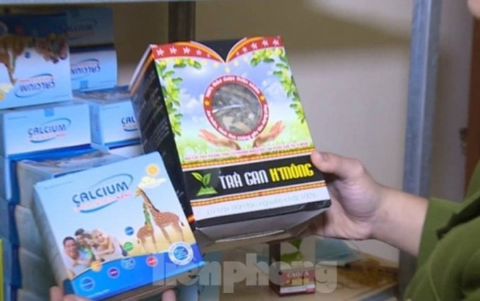 Nhiều sản phẩm khác cũng được phát hiện tại cơ sở này. (Ảnh: Tiền Phong).