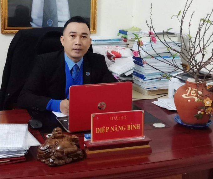 Luật sư Diệp Năng Bình.