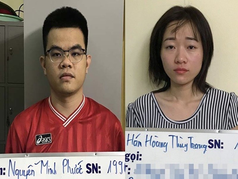 Vợ chồng Phước, Trang. (Ảnh: IT).