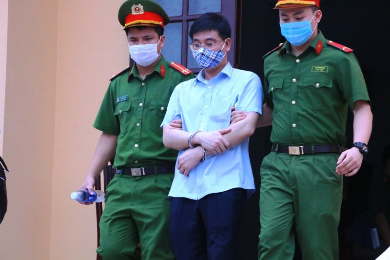 Cựu Thượng tá Công an Khương Ngọc Chất kêu oan, nói mình vô tội trong vụ gian lận điểm thi. (Ảnh: Dân Trí).