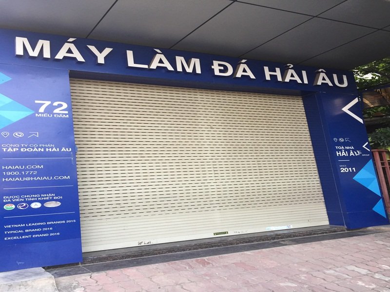Trụ sở Công ty Cổ phần Tập đoàn Hải Âu tại số 72 Miếu Đầm (Mễ Trì-Nam Từ Liêm-Hà Nội). (Vietq.vn).