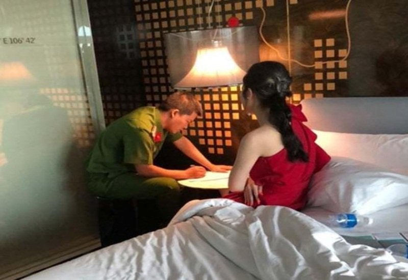Chân dài bán dâm đều là người mẫu. (Ảnh: VTC).