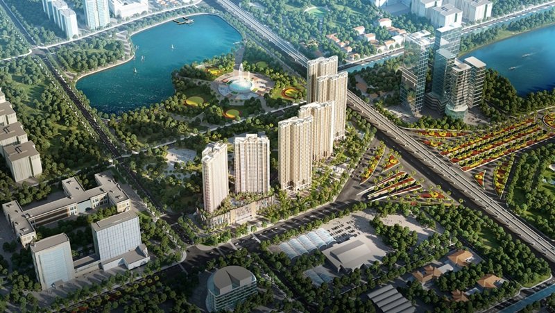 D’. Capitale sở hữu 3 mặt tiền hướng ra 3 tuyến đường sầm uất, nhộn nhịp: đường Trần Duy Hưng, Hoàng Minh Giám và Khuất Duy Tiến.