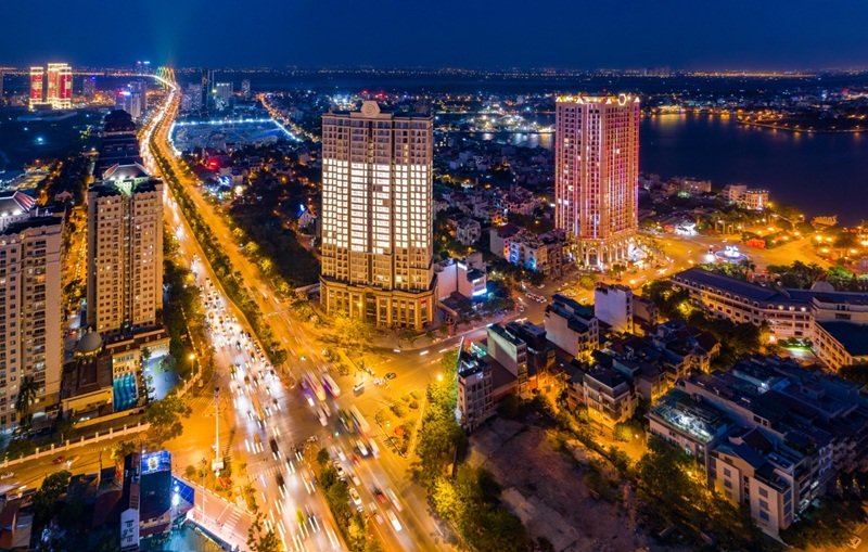 Hai tòa D’. El Dorado nằm trên những trục đường giao thông quan trọng, hạ tầng tiên tiến.