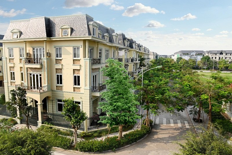 Không gian sống xanh lý tưởng tại biệt thự thuộc Khu đô thị Dương Nội.