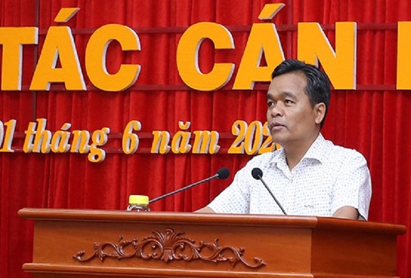 Tân Bí thư Tỉnh ủy Gia Lai Hồ Văn Niên.