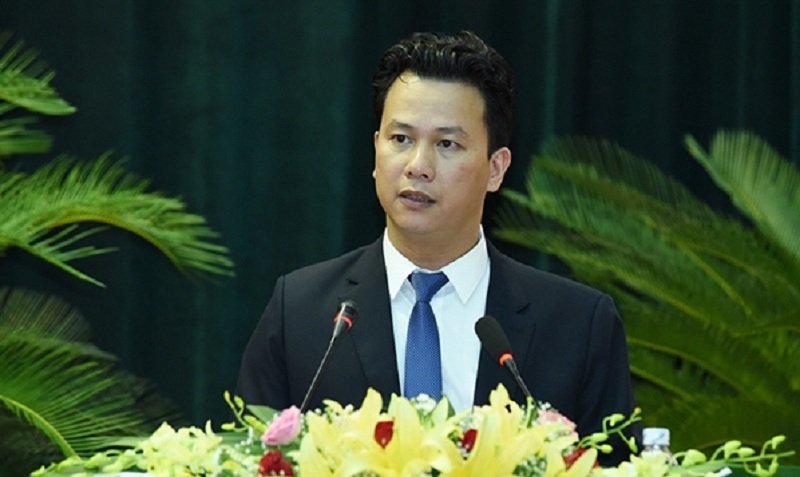 Tân Bí thư Hà Giang Đặng Quốc Khánh.