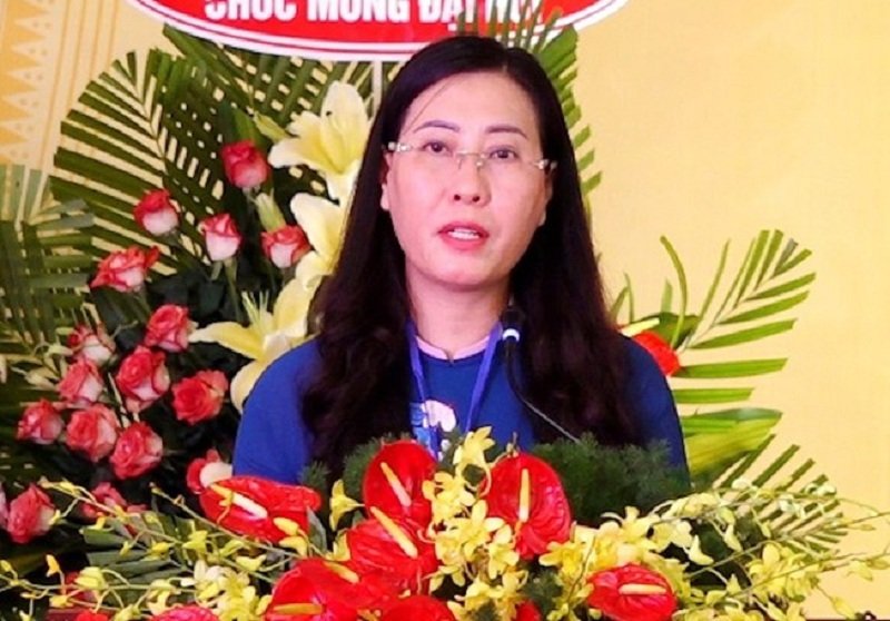 Tân Bí thư tỉnh ủy Quảng Ngãi Bùi Thị Quỳnh Vân.