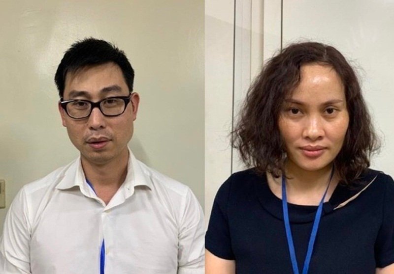 Đối tượng Phạm Đức Tuấn - Chủ tịch HĐQT, Giám đốc Công ty BMS và Ngô Thị Thu Huyền - Phó giám đốc.