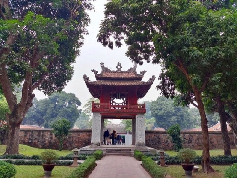Văn Miếu Quốc Tử Giám.