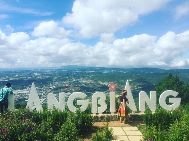 Đỉnh Langbiang. (Ảnh: IT).