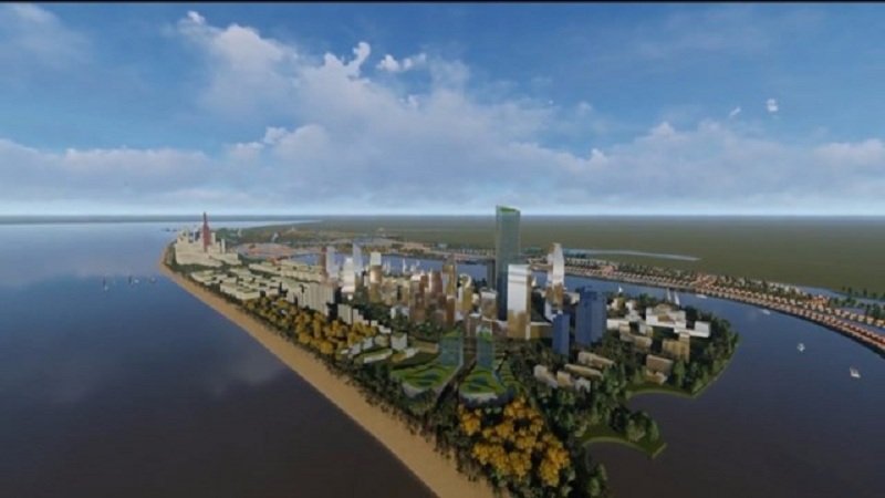 Sơ đồ quy hoạch dự án. (Ảnh: Tiền Phong).