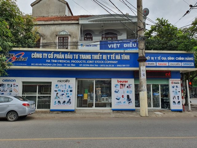 Công ty Cổ phần Đầu tư trang thiết bị y tế Hà Tĩnh. (Ảnh: Dân Trí).