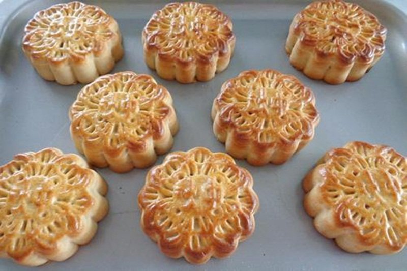 Bánh nướng vừa tầm lửa để đạt độ chín và cho màu đẹp.