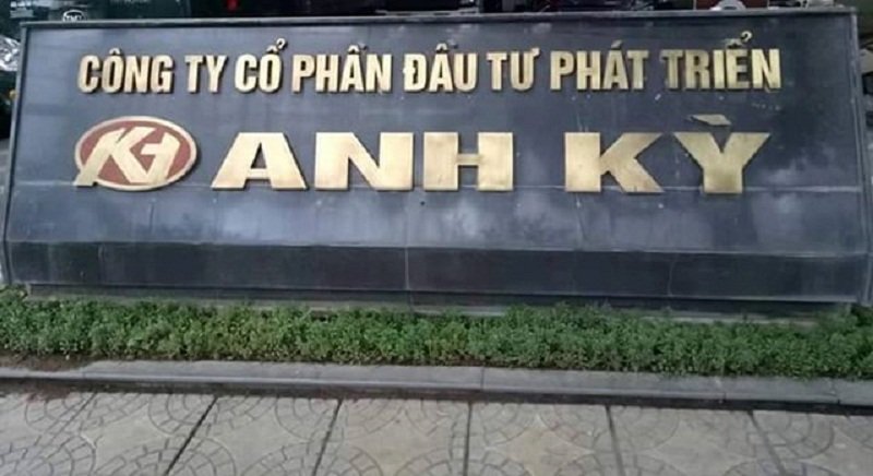 ông ty Cổ phần đầu tư và phát triển Anh Kỳ. (Ảnh: Nhà báo và Công luận).