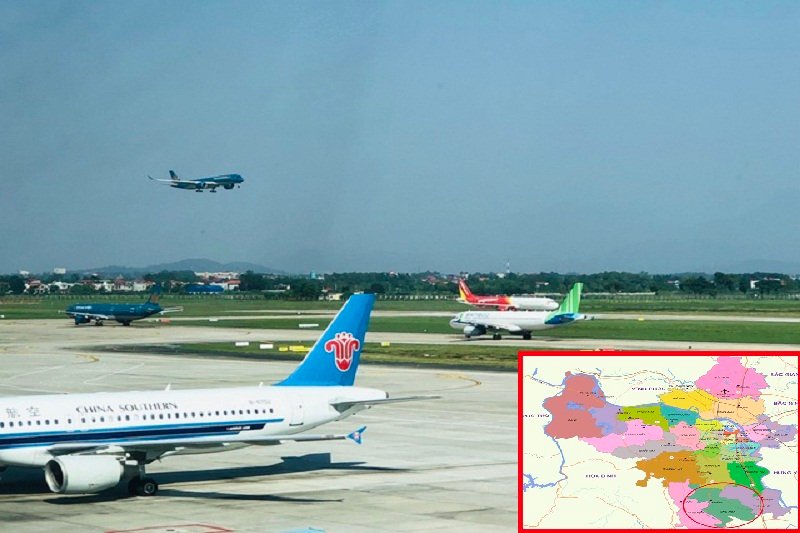 Hà Nội đang đề xuất nghiên cứu xây sân bay tại Ứng Hòa.