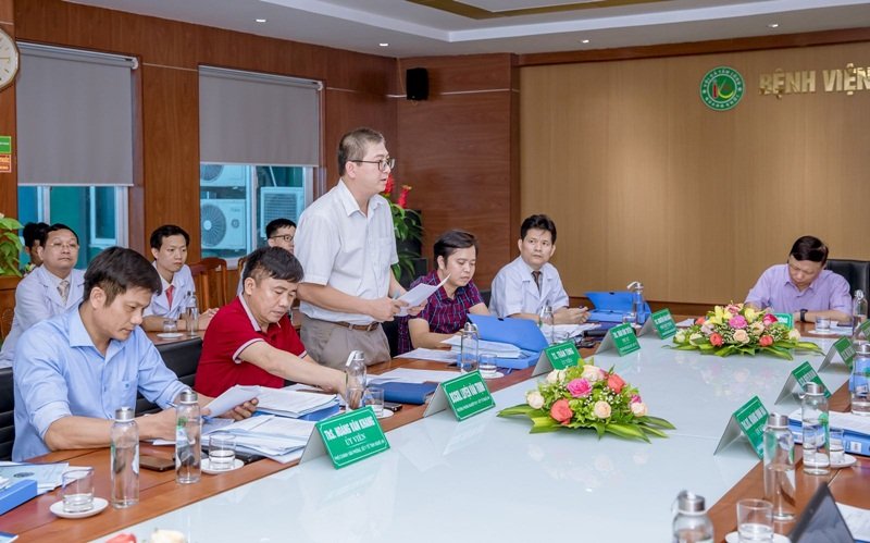 Toàn cảnh buổi khảo sát, đánh giá của Hội đồng.