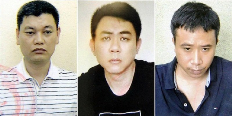 Các bị can còn lại trong vụ chiếm đoạt tài liệu bí mật nhà nước.