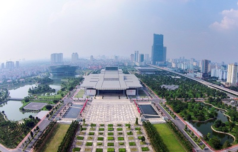 Khu vực TTHNQG Mỹ Đình. (Nguồn: Internet).