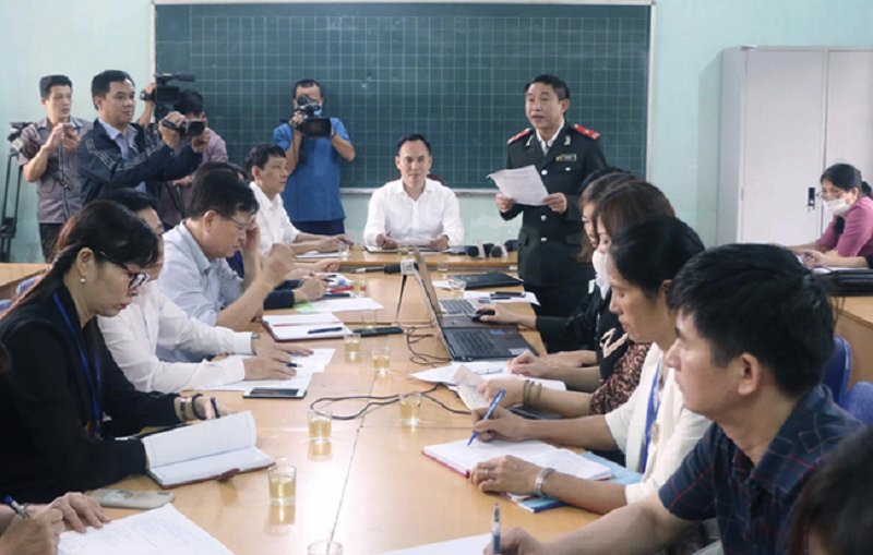 Công bố thanh tra vụ cô giáo tố bị trù dập ở Quốc Oai.