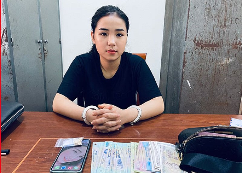 Trần Thị Diệu Huyền (SN 2000) - 'Hot girl bún bò Huế' bị bắt ở Lạng Sơn.