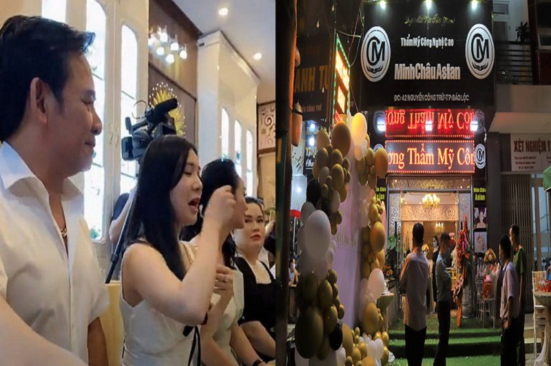Nghệ sĩ Quang Tèo được cho là có mặt tại buổi khai trương ồn ào này. (Ảnh: Tuổi Trẻ TP HCM).
