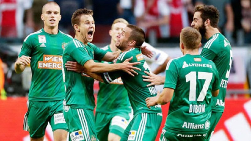 Rapid Vienna đang có phong độ kém cỏi.