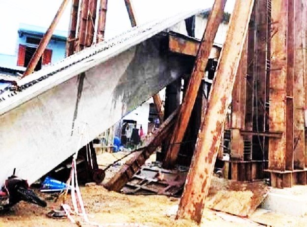 Hiện trường của sự cố.