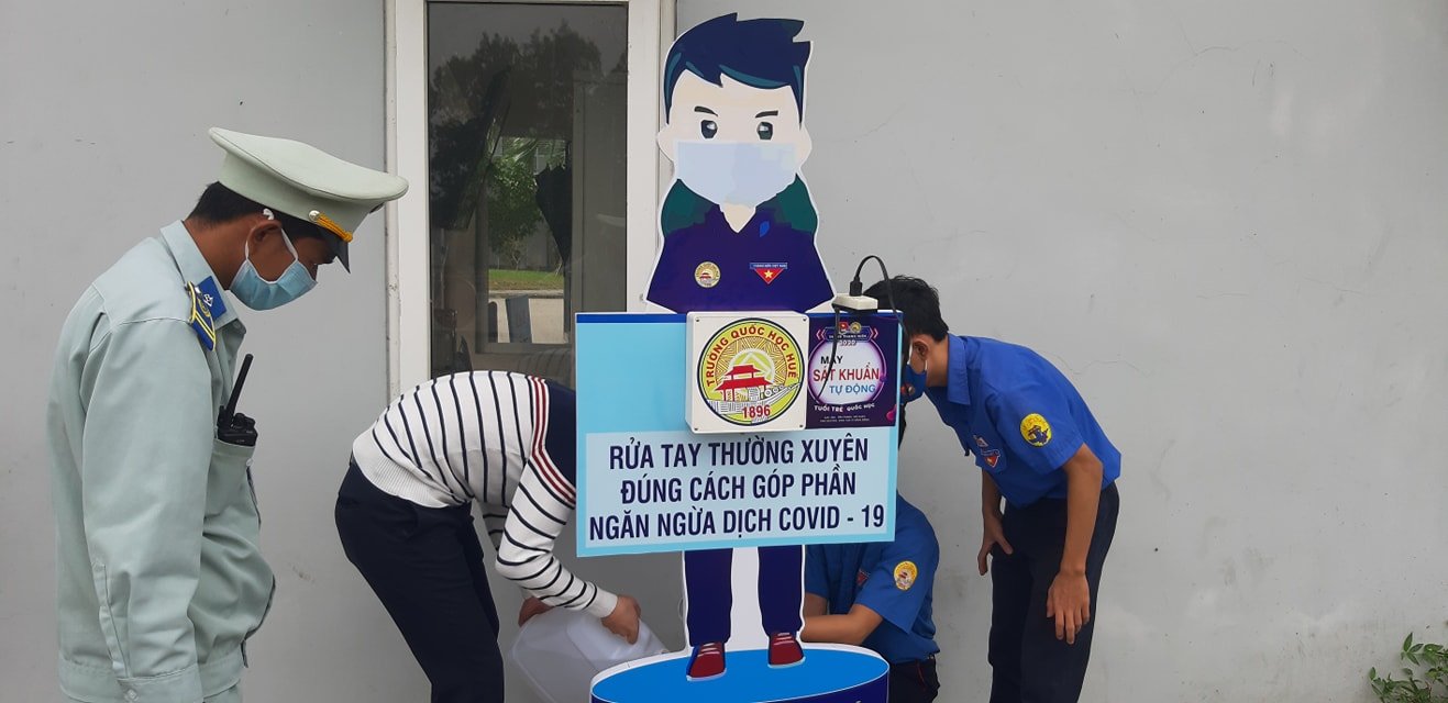 Chiếc máy giúp hạn chế lượng dung dịch bị hao hụt trong quá trình rửa.