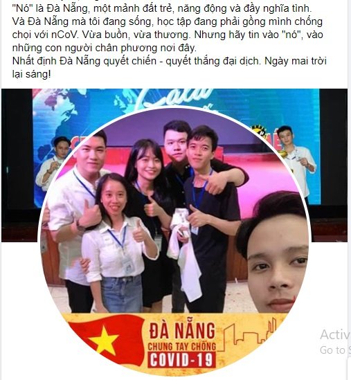 Các tài khoản Facebook thay avatar với khẩu hiệu 