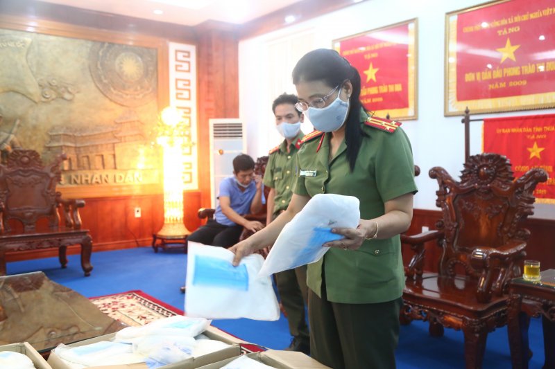 Sẽ trang cấp cho những lực lượng đang ở tuyến đầu thực hiện nhiệm vụ phòng, chống dịch.