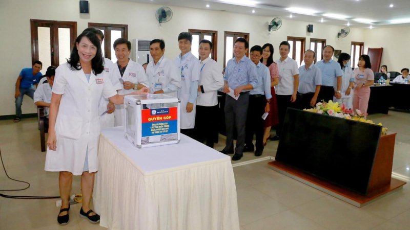 Hơn 200 triệu đồng là số tiền được quyên góp sau đợt đầu tiên.